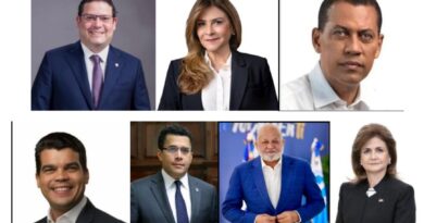 Los 07 precandidatos presidenciales del PRM con mayores posibilidades de ganar la convención interna, de cara a las elecciones del 2028.