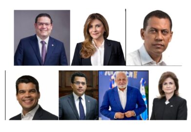 Los 07 precandidatos presidenciales del PRM con mayores posibilidades de ganar la convención interna, de cara a las elecciones del 2028.